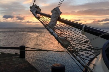 Überfahrt nach Kiel - Eine Nacht in Lohals auf Langeland